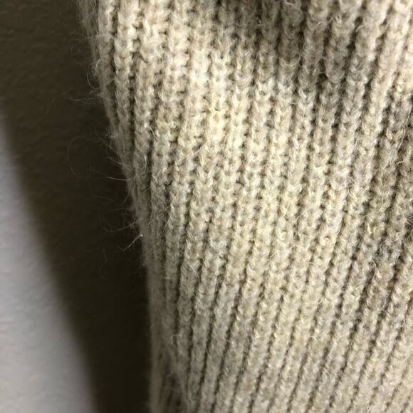 Rachel Parcell cream tan fuzzy soft open front shawl collar cardigan size XXS - Picture 11 of 12